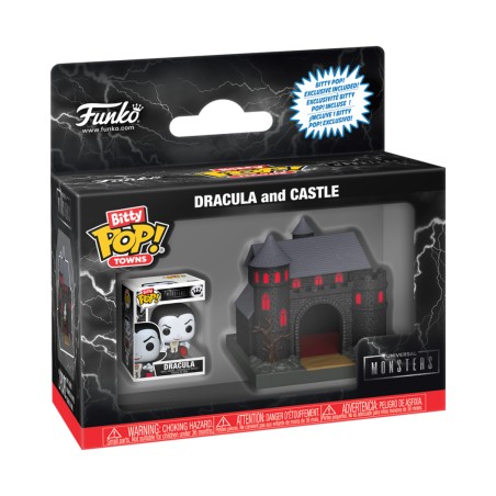 Bitty Pop! - Town - Universal Monster - Dracula ed il suo Castello